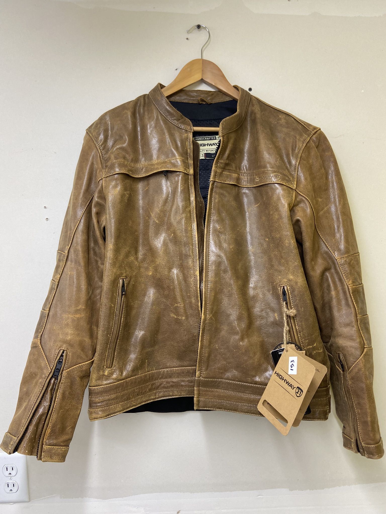 Gorgeous Motorcycle Leather Jacket 