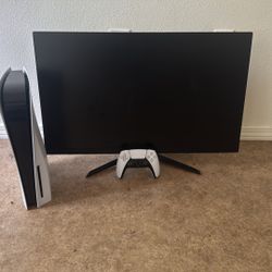 32 Inch Gaming Monitor & PlayStation 5 (OBO)