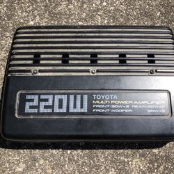 Multi Power Amplifier - Toyota