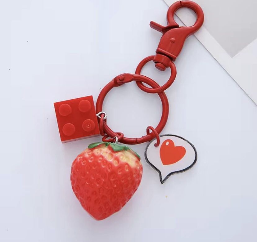 Strawberry 🍓 Keychain $5