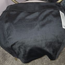 Black Velvet Lululemon Scuba Skirt Size Extra Large