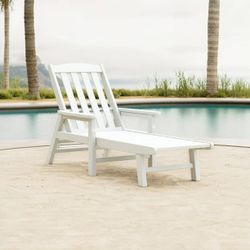 POLYWOOD Gulf Shores Chaise with Arms