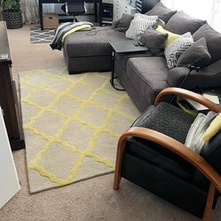 5x8’ Safavieh Cambridge Eirny Morrocan Trellis Wool Rug