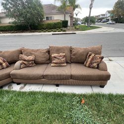 Brown Sectional Couch