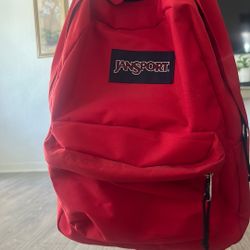 Red Jan sport Backpack