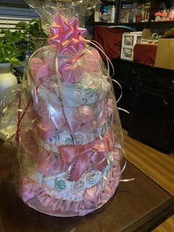 Diaper Cake -Pastel De Pañales#Babyshower