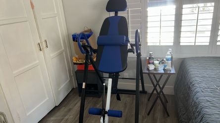 Inverted table to stretch