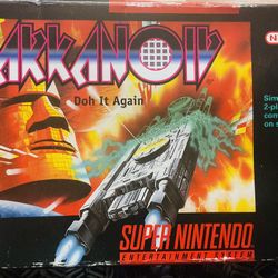 Super Nintendo Arkanoid Game