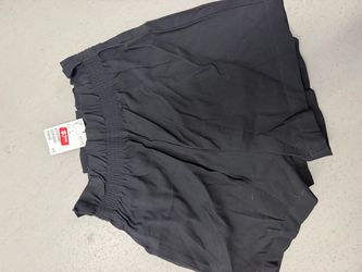 Black Elastic Waist shorts new xs