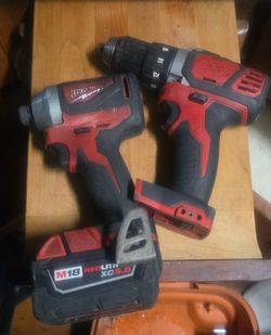 Milwaukee M18 Drill & Impact Driver Combo