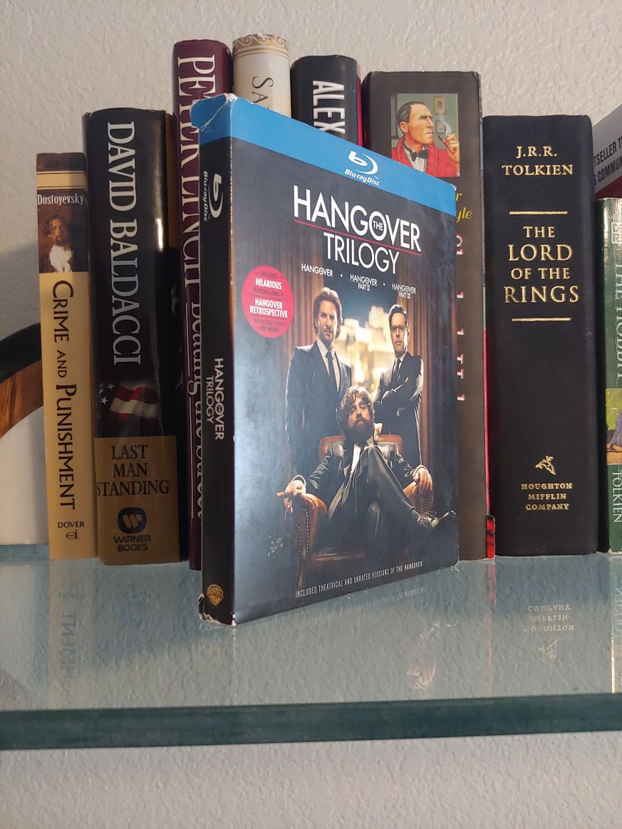 Hangover Trilogy Blu ray Set *Complete* Movies*