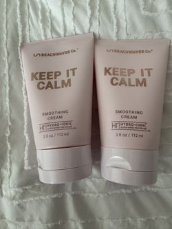 2 brand new keep it calm creams from Beachwaver