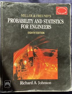 Probability And Statistics For Engineers