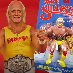 WWE LJN  Hulk Hogan  Superstars Figure.