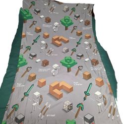 2 Minecraft Curtains