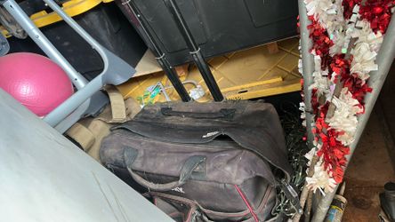 Husky water resistant power tool bag