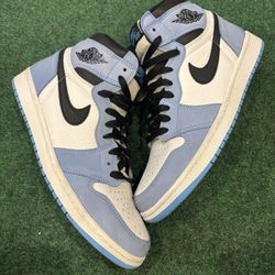 JORDAN 1 HIGH UNIVERSITY BLUE SIZE 10