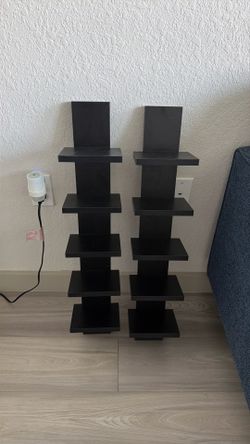 Wall shelves black