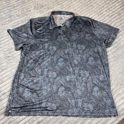 Flag Flag & Anthem Montauk Botanical Performance UPF Polo men’s size 2XL