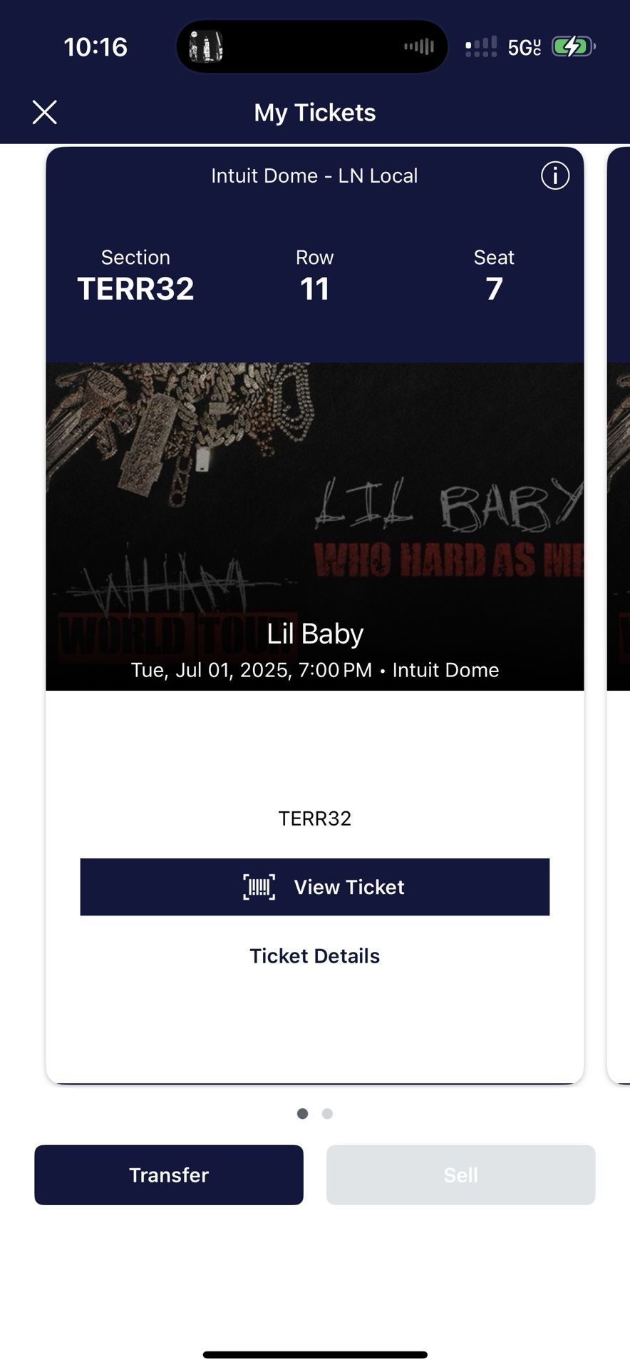 Lil Baby Tickets For 7/1