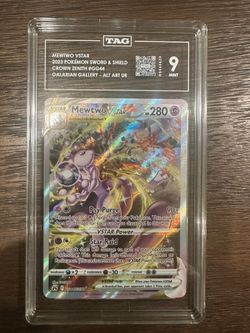 Pokemon Mewtwo Tag 9 Crown Zenith