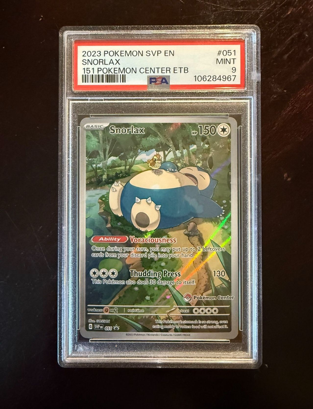 Pokémon Center 151 Snorlax