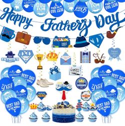 Father's Day Party Decoration Set