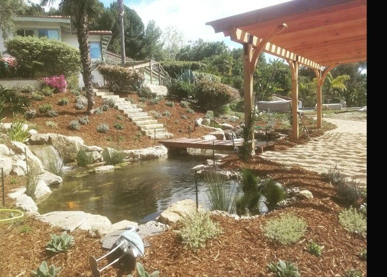 Natural Pond For Sale 10x10 And waterfals