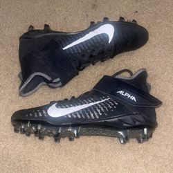 Nike Alpha Menace 2 Mids Black Size 8.5 