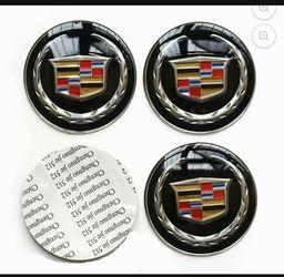 65mm wheel center cap stickers Decal Cadillac CTs Sts Ct4 Ct5 Ct6 Srx