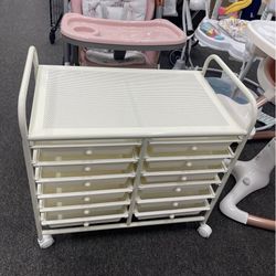 New 12-Drawer Rolling Storage Cart Mobile Utility Cart on Wheels
