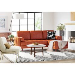 Genuine Leather Sofa | 2 Piece Set
