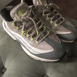 GREEN/White AIRMAX 95 