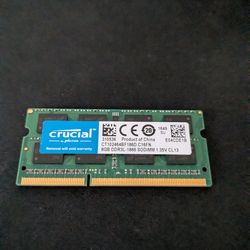 8 GB DDR3 LAPTOP RAM 1866 MHZ
