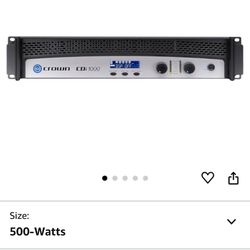 Brand New Crown Cdi 1000 Power AMP 
