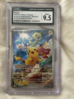 Pikachu Graded Pokemon Card