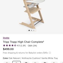 BRAND NEW Stokke Tripp Trapp Complete