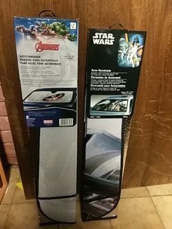 Windshield sun shades