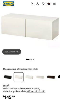 IKEA Besta Wall Mounted Cabinet