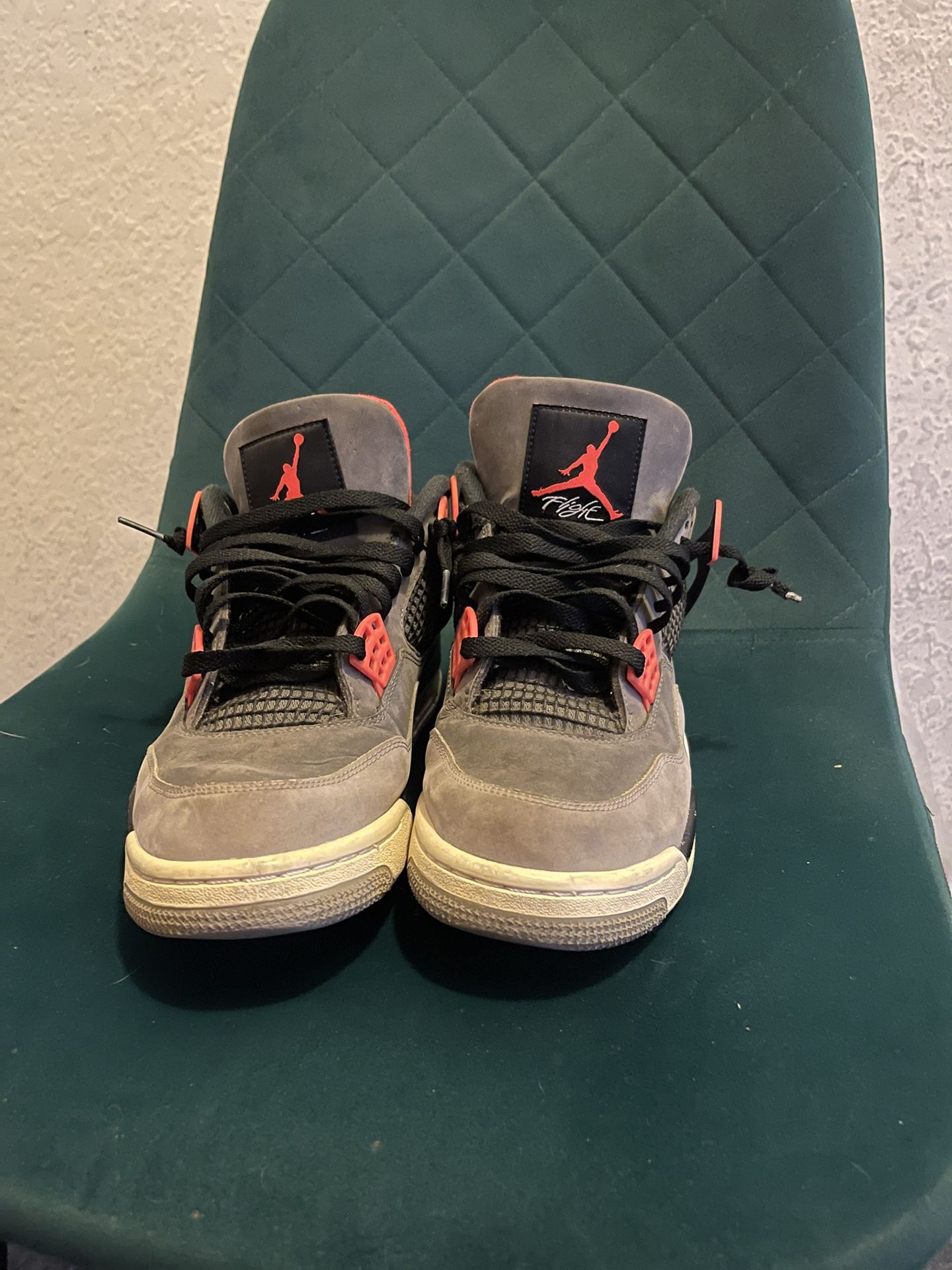 Infrared Jordan 4s