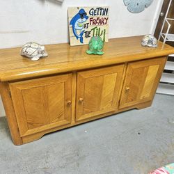 Vintage Solid Wood Buffet 