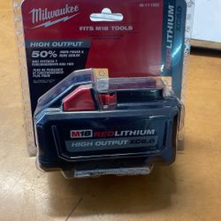 Milwaukee M18 hi output XC 6.0