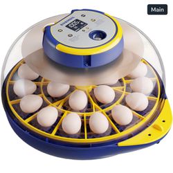 Bobmail 21 Egg Incubator for Hatching Chickens, Incubator with Automatic Egg Tur