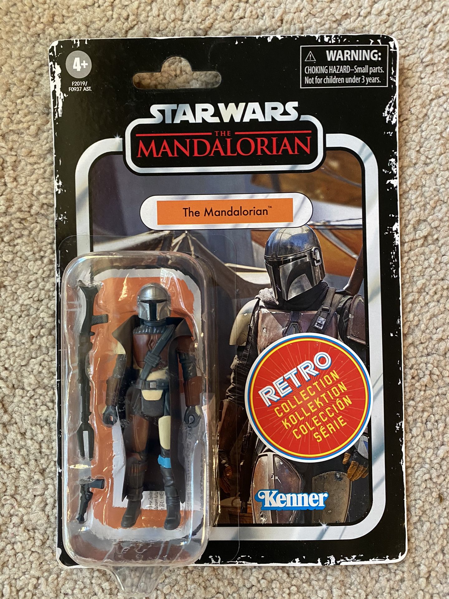 Star Wars Mandalorian Retro Collection Figure 3.75 NM!