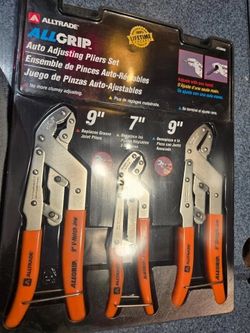 Alltrade Allgrip Auto-Adjusting Pliers Set (Model 230059)