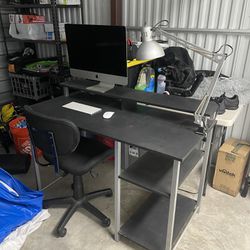 Computer Desk with Chair