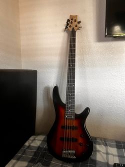 5-String Electric Bass Guitar Sunburst