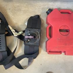 RotopaX 2 Gallon Gasoline Pack + Locking Mount & Straps