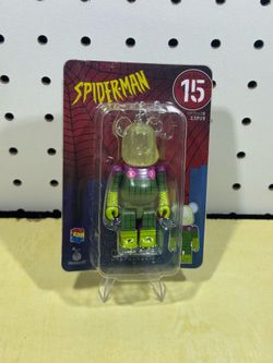 Marvel SPIDER MAN (Mysterio) #15  Bearbrick Medicom 100% Keychain Japan
