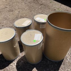 Cardboard Fiber Barrels